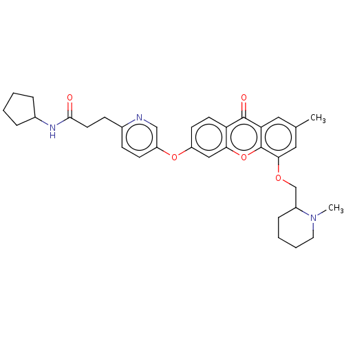 Chemical structure of BindingDB Monomer ID 501760
