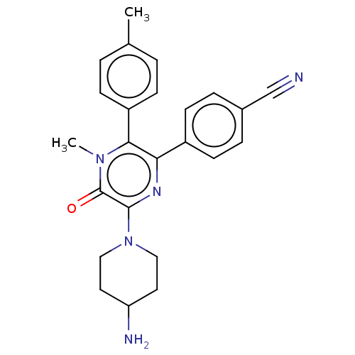 Chemical structure of BindingDB Monomer ID 501778