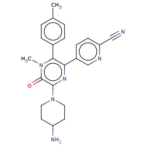 Chemical structure of BindingDB Monomer ID 501781