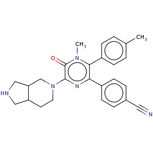 Chemical structure of BindingDB Monomer ID 501785