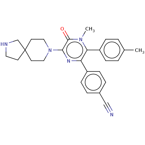 Chemical structure of BindingDB Monomer ID 501786