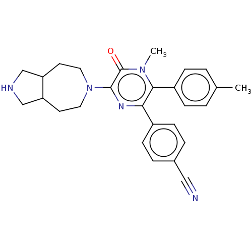 Chemical structure of BindingDB Monomer ID 501787