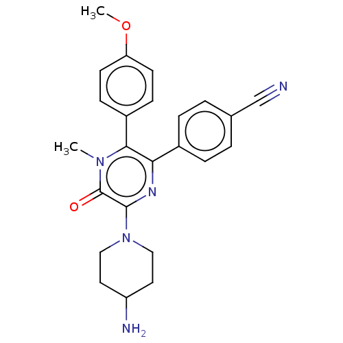 Chemical structure of BindingDB Monomer ID 501792