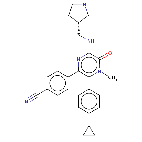 Chemical structure of BindingDB Monomer ID 501797