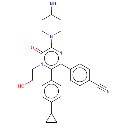 Chemical structure of BindingDB Monomer ID 501800