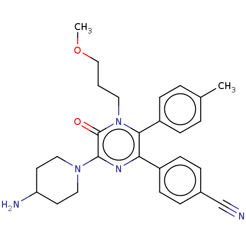 Chemical structure of BindingDB Monomer ID 501801