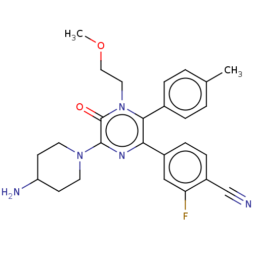 Chemical structure of BindingDB Monomer ID 501803
