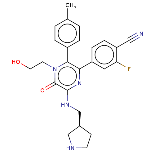 Chemical structure of BindingDB Monomer ID 501806