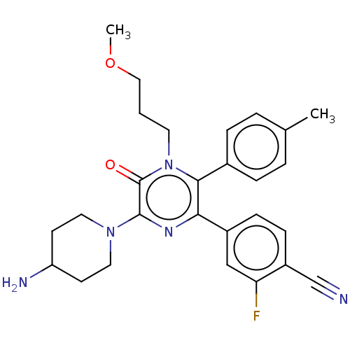 Chemical structure of BindingDB Monomer ID 501807