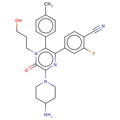 Chemical structure of BindingDB Monomer ID 501808