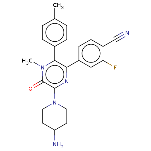 Chemical structure of BindingDB Monomer ID 501809