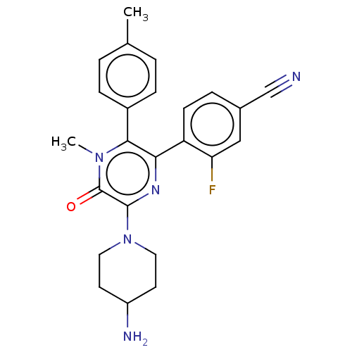 Chemical structure of BindingDB Monomer ID 501810
