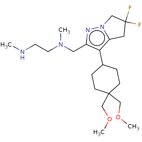Chemical structure of BindingDB Monomer ID 502136