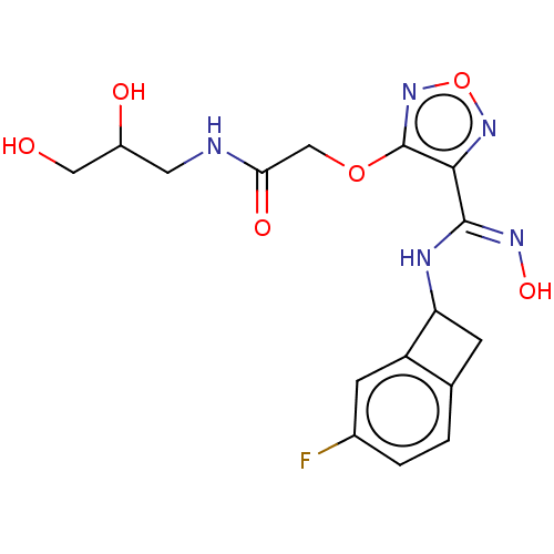 Chemical structure of BindingDB Monomer ID 503505