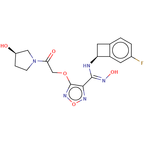 Chemical structure of BindingDB Monomer ID 503537