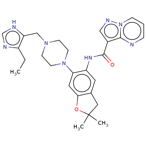 Chemical structure of BindingDB Monomer ID 504172