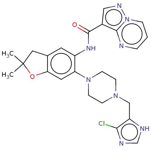 Chemical structure of BindingDB Monomer ID 504173