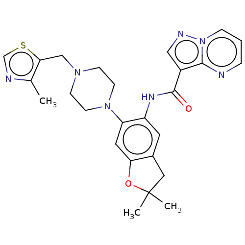Chemical structure of BindingDB Monomer ID 504174