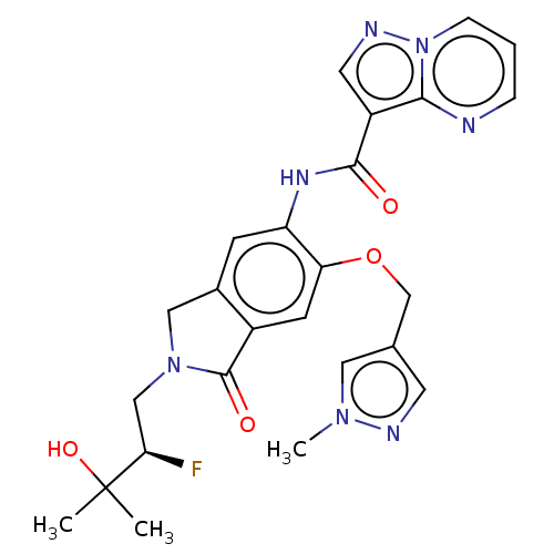Chemical structure of BindingDB Monomer ID 504214
