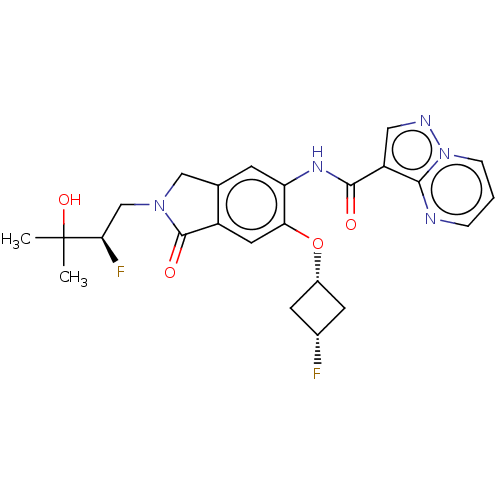 Chemical structure of BindingDB Monomer ID 504215