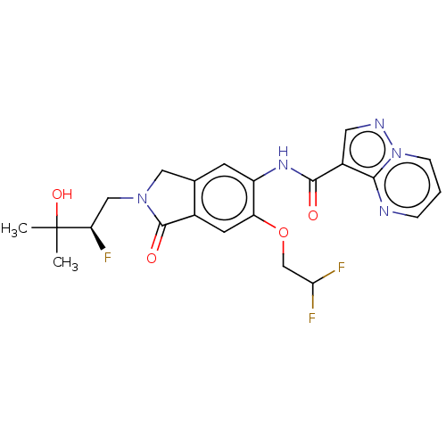 Chemical structure of BindingDB Monomer ID 504219