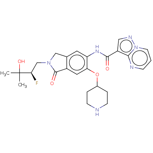 Chemical structure of BindingDB Monomer ID 504224
