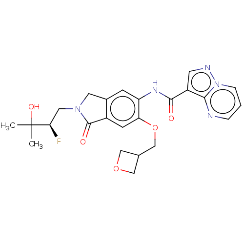 Chemical structure of BindingDB Monomer ID 504230