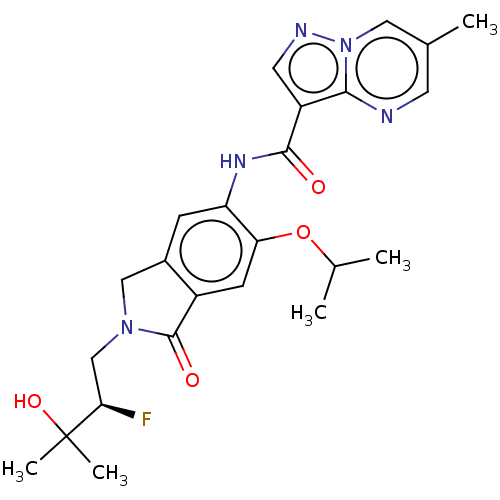 Chemical structure of BindingDB Monomer ID 504232