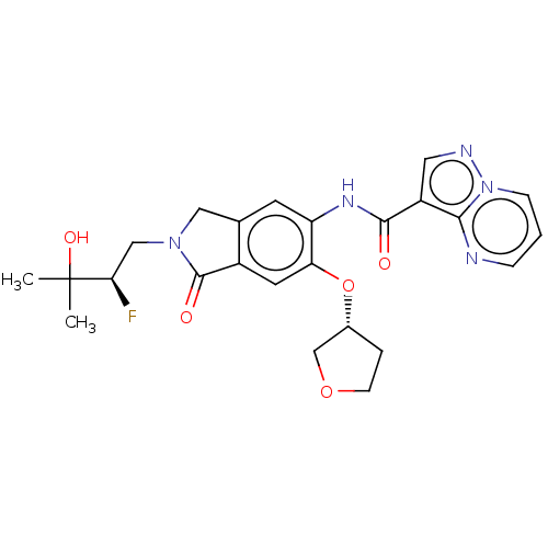 Chemical structure of BindingDB Monomer ID 504234