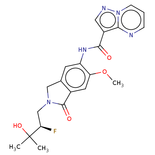 Chemical structure of BindingDB Monomer ID 504237