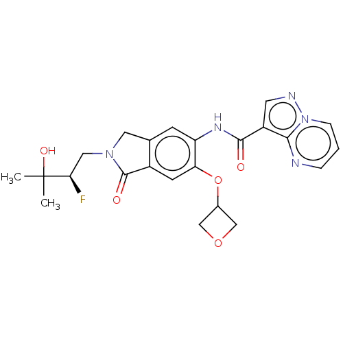 Chemical structure of BindingDB Monomer ID 504238