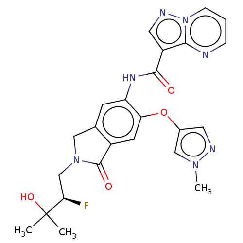 Chemical structure of BindingDB Monomer ID 504240