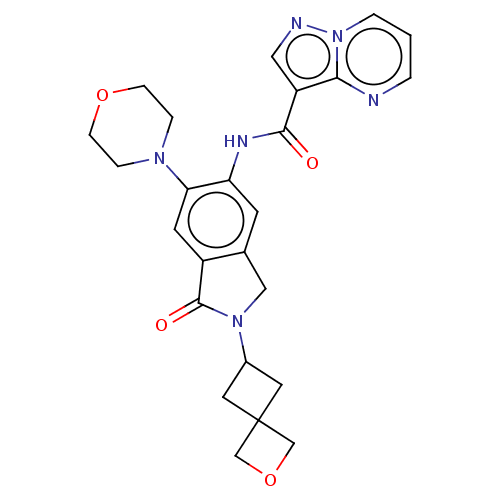 Chemical structure of BindingDB Monomer ID 504245