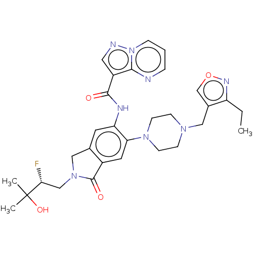 Chemical structure of BindingDB Monomer ID 504254