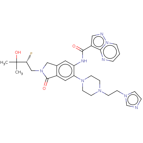 Chemical structure of BindingDB Monomer ID 504256
