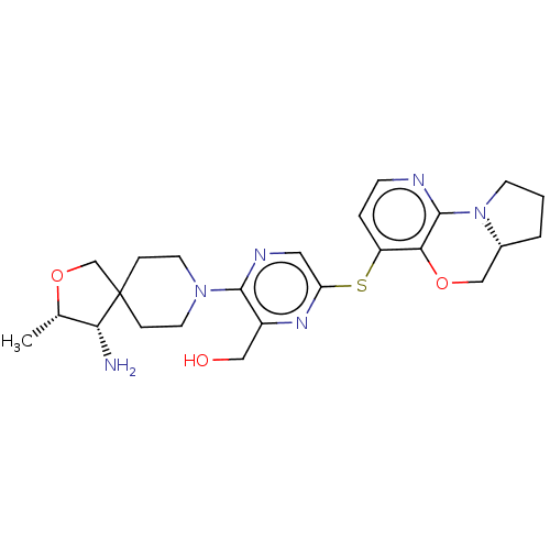 Chemical structure of BindingDB Monomer ID 504293
