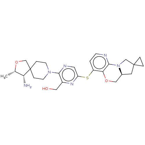 Chemical structure of BindingDB Monomer ID 504308