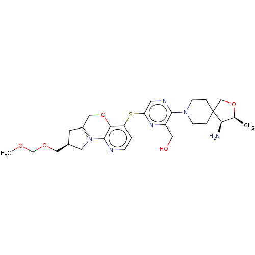 Chemical structure of BindingDB Monomer ID 504342
