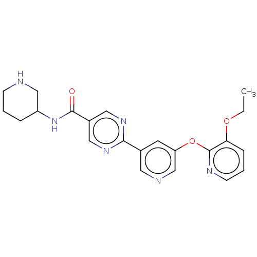 Chemical structure of BindingDB Monomer ID 504501