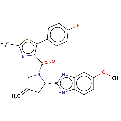 Chemical structure of BindingDB Monomer ID 505087