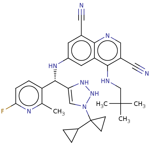 Chemical structure of BindingDB Monomer ID 505972