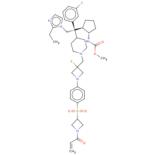 Chemical structure of BindingDB Monomer ID 506346