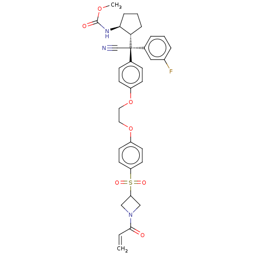 Chemical structure of BindingDB Monomer ID 506356