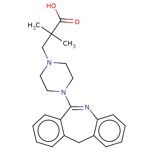 Chemical structure of BindingDB Monomer ID 506786