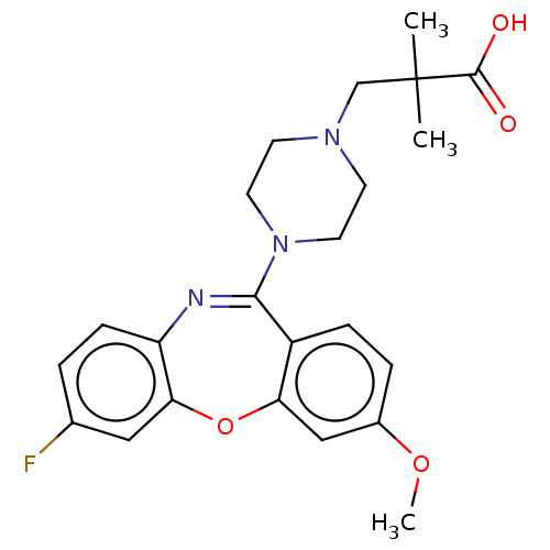 Chemical structure of BindingDB Monomer ID 506789