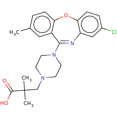 Chemical structure of BindingDB Monomer ID 506801