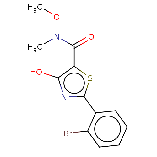 Chemical structure of BindingDB Monomer ID 506985