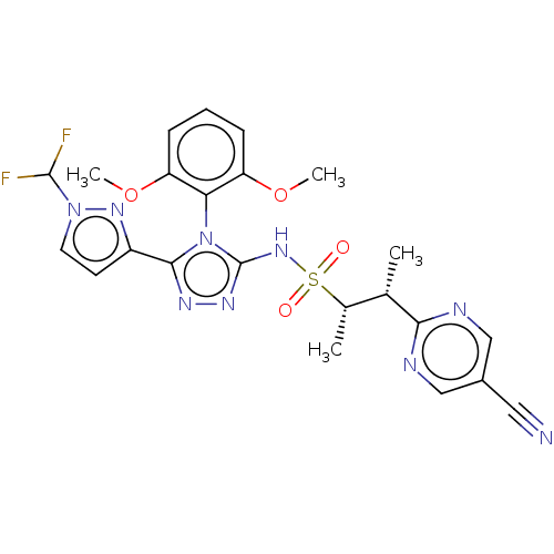 Chemical structure of BindingDB Monomer ID 507345