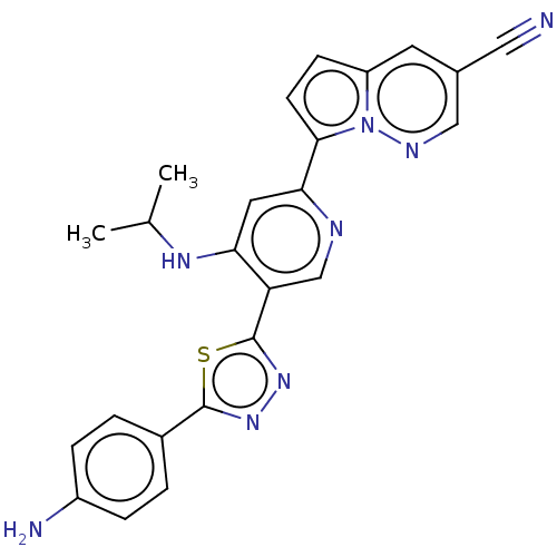 Chemical structure of BindingDB Monomer ID 507692