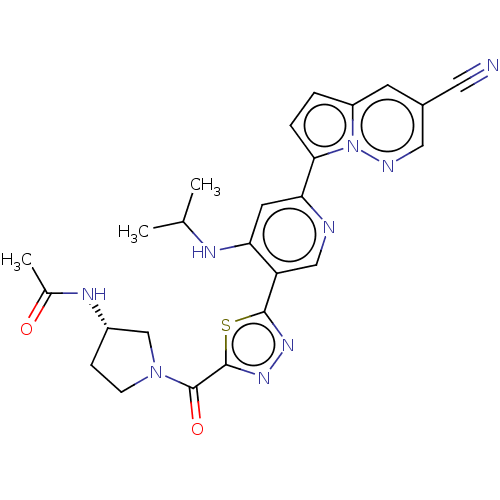 Chemical structure of BindingDB Monomer ID 507695